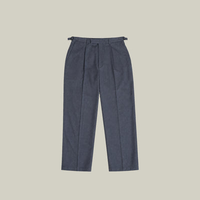 Ford Wool Straight Trouser model Tyler in Granite