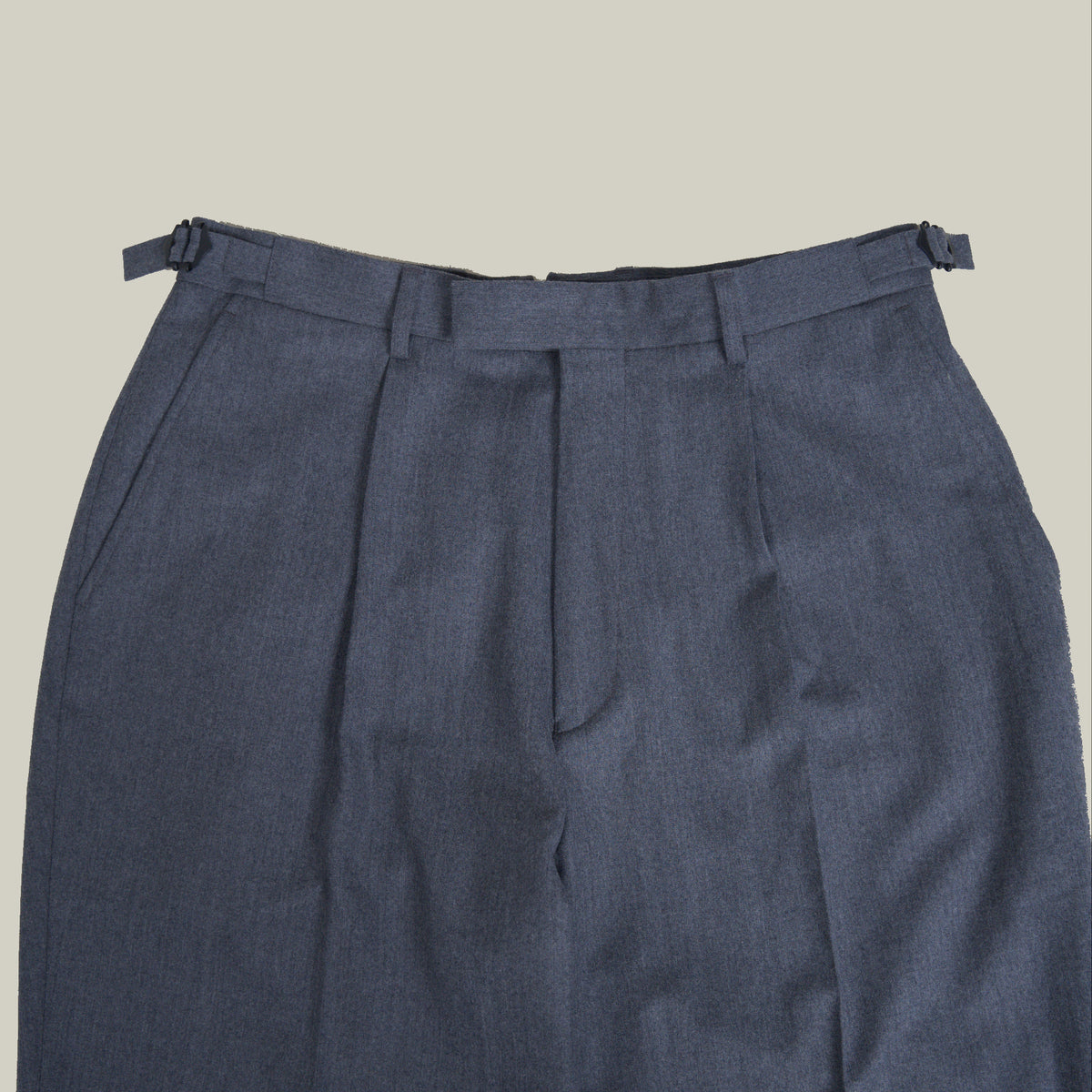 Ford Wool Straight Trouser model Tyler in Granite