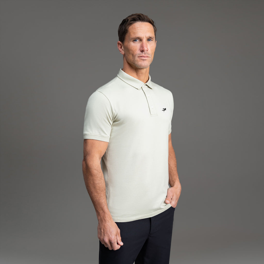 Tags:(6'0" - 180 lbs|Medium) custom t-shirt tee model Tyler in Mist