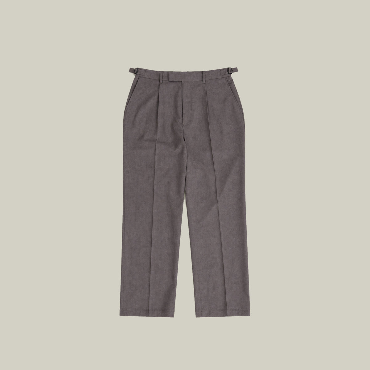 Ford Wool Straight Trouser model Tyler in Weathered Oak