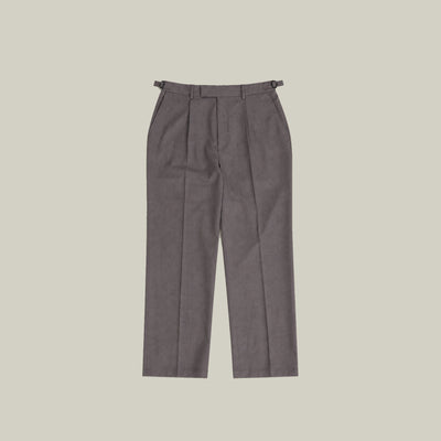 Ford Wool Straight Trouser model Tyler in Weathered Oak