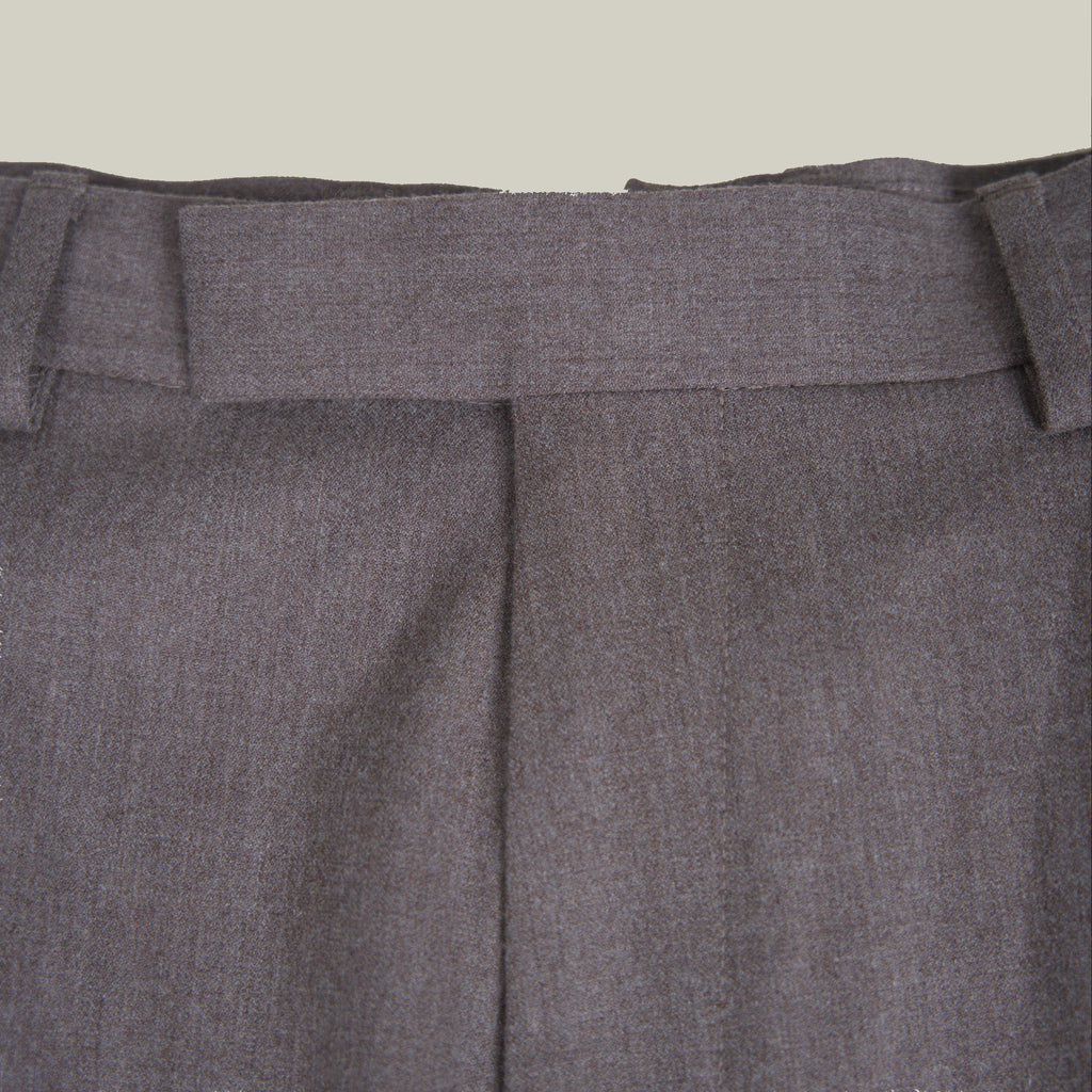 Ford Wool Straight Trouser model Tyler in Weathered Oak