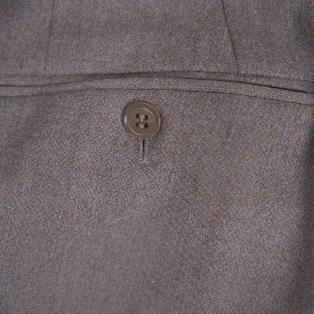 Ford Wool Straight Trouser model Tyler in Weathered Oak