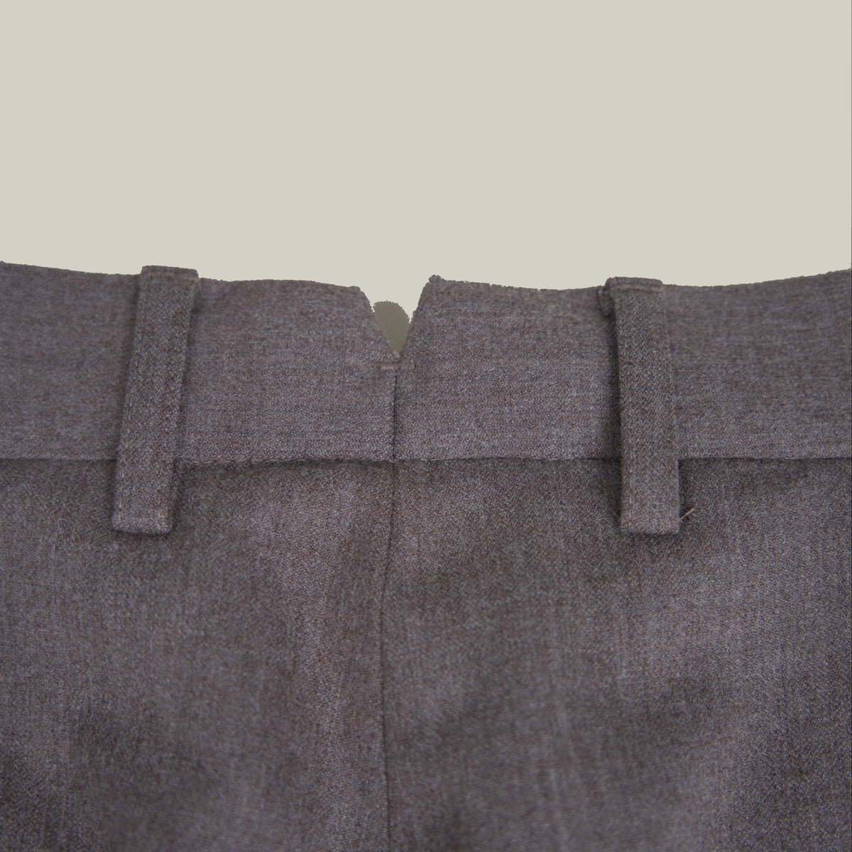 Ford Wool Straight Trouser model Tyler in Weathered Oak