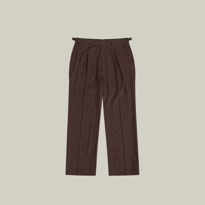 Ford Wool Straight Trouser model Tyler in Hearth