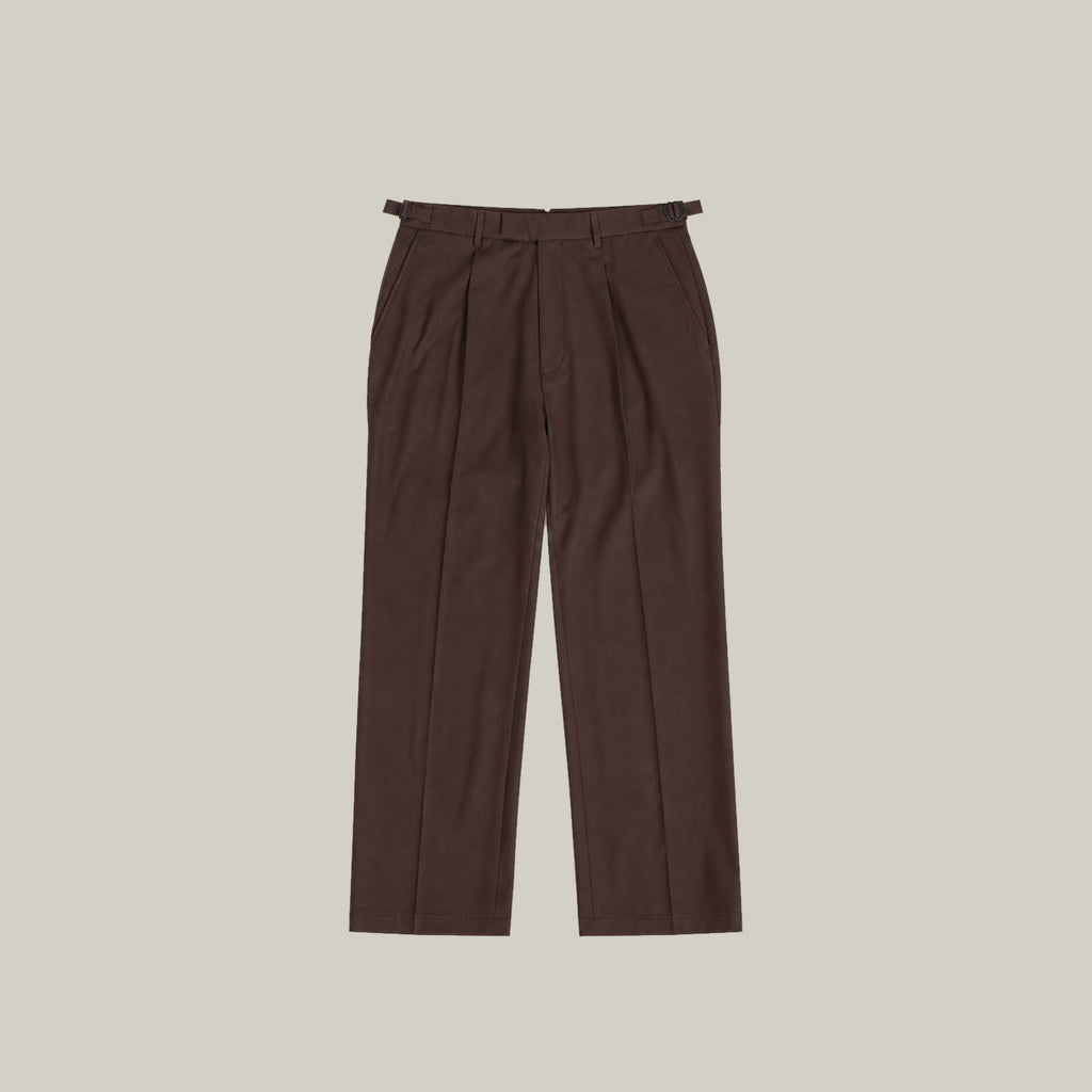 Ford Wool Straight Trouser model Tyler in Hearth