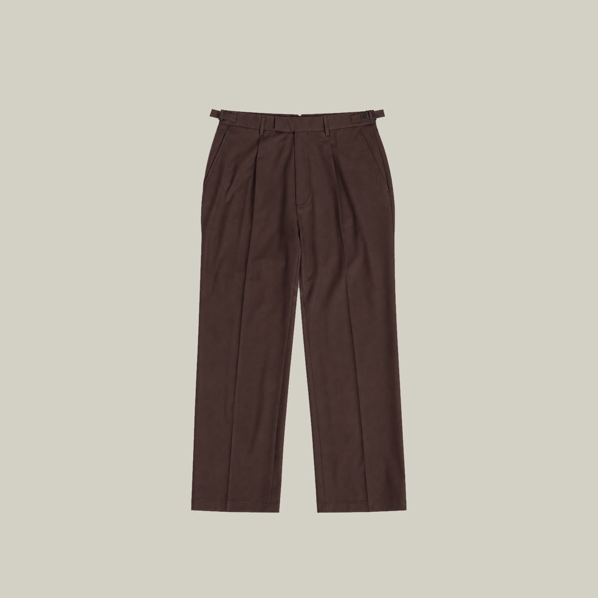 Ford Wool Straight Trouser model Tyler in Hearth