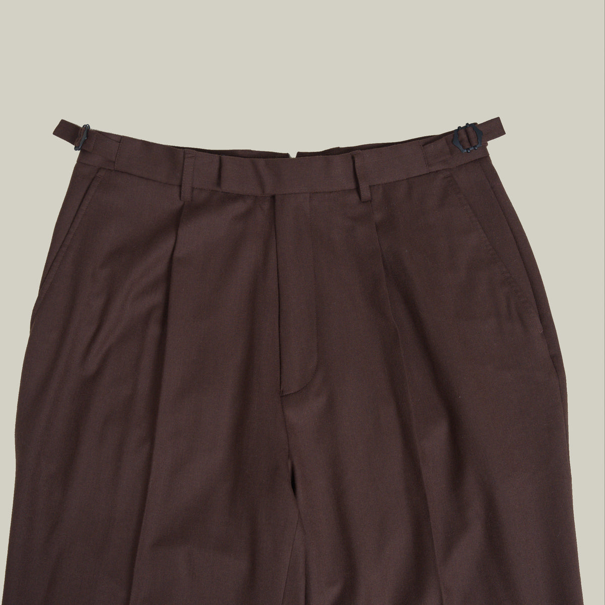 Ford Wool Straight Trouser model Tyler in Hearth