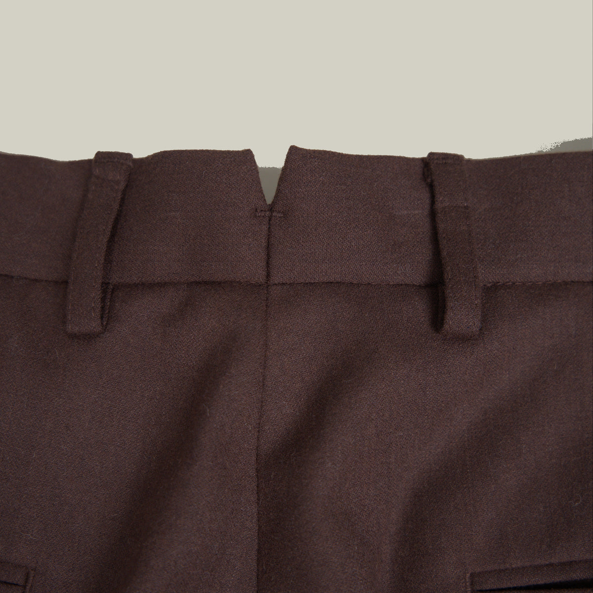 Ford Wool Straight Trouser model Tyler in Hearth