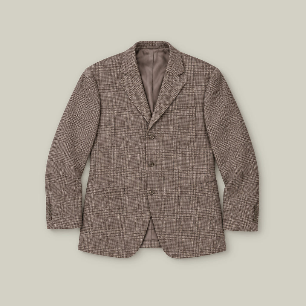Estate Blazer model Tyler in Manor Glen Check