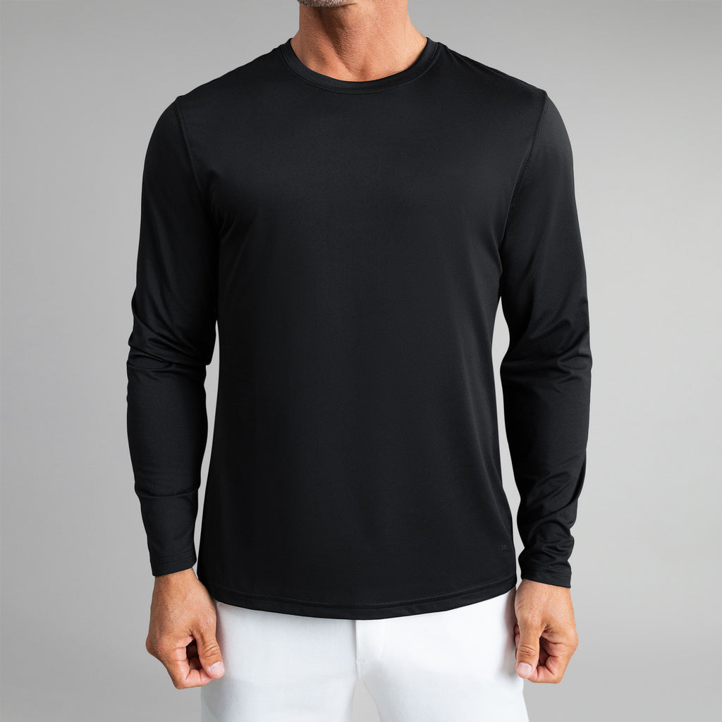 Tags:(6'0"|180 lbs) Custom tee model Tyler in Black