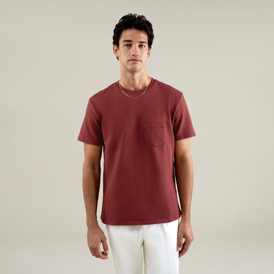 Custom t-shirt tee model Jessey in Maroon