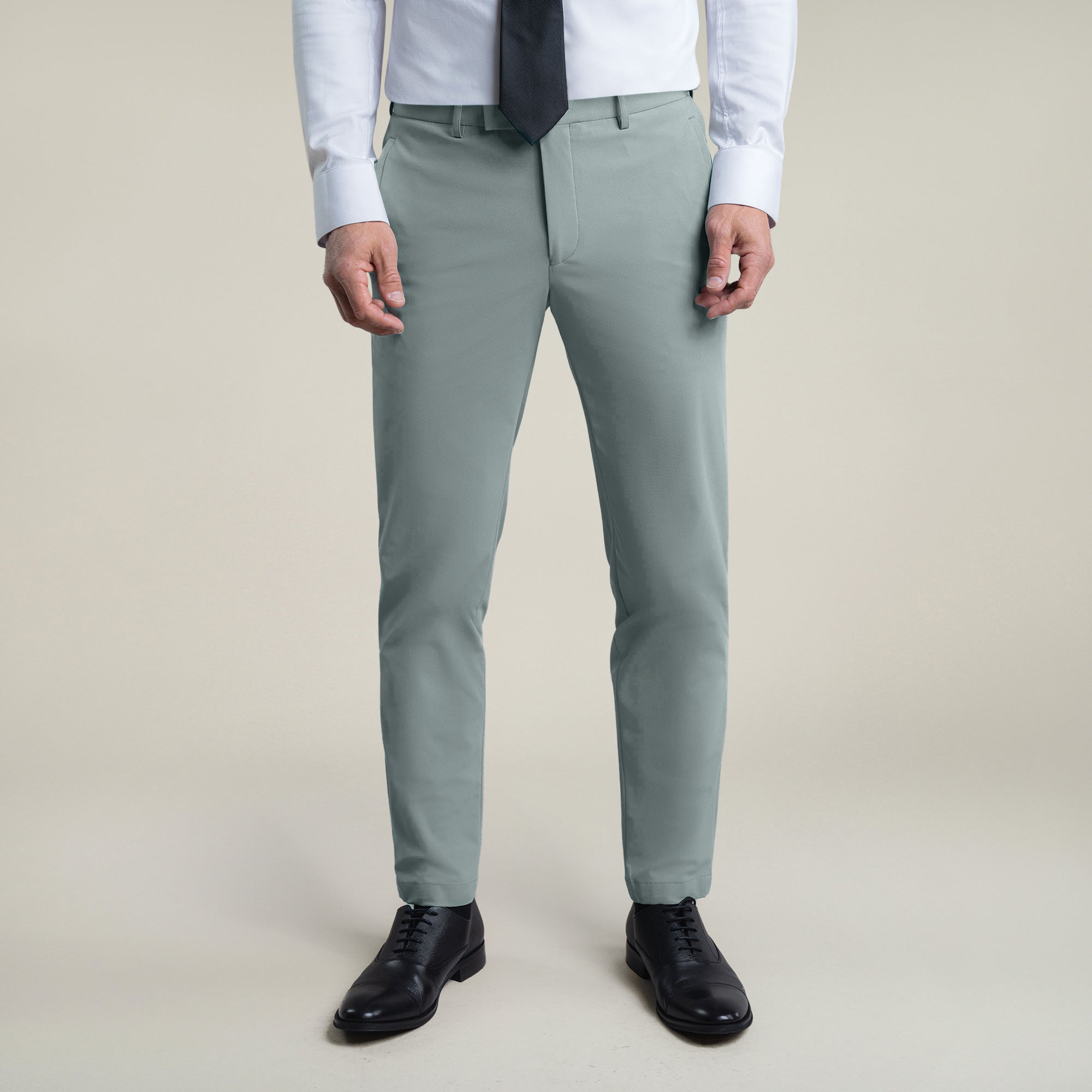 Tags:(6'0"|180 lbs) Bespoke custom athleisure technical men's suit los angeles model Tyler in Wind