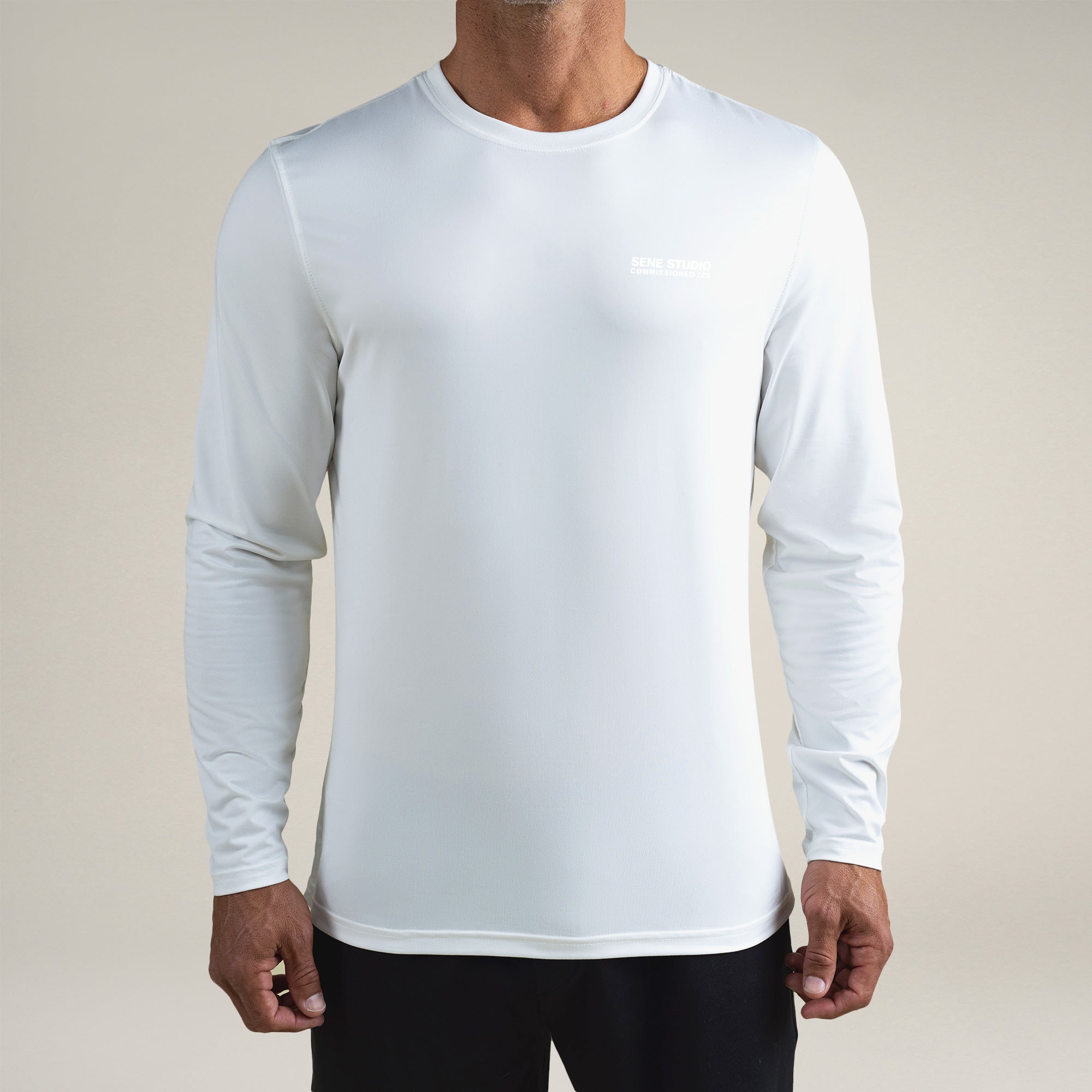 Tags:(6'0" - 180 lbs|Medium) custom t-shirt tee model Tyler in White