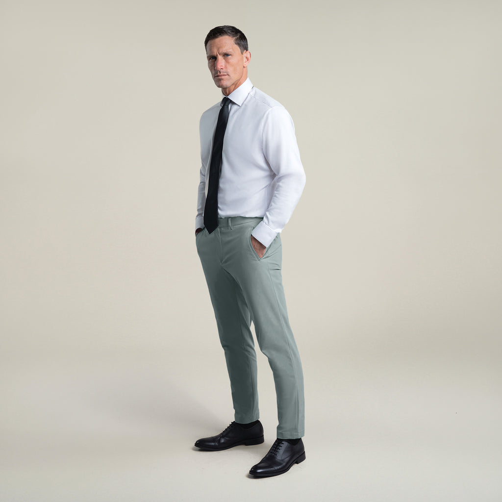 Tags:(6'0"|180 lbs) Bespoke custom athleisure technical men's suit los angeles model Tyler in Wind