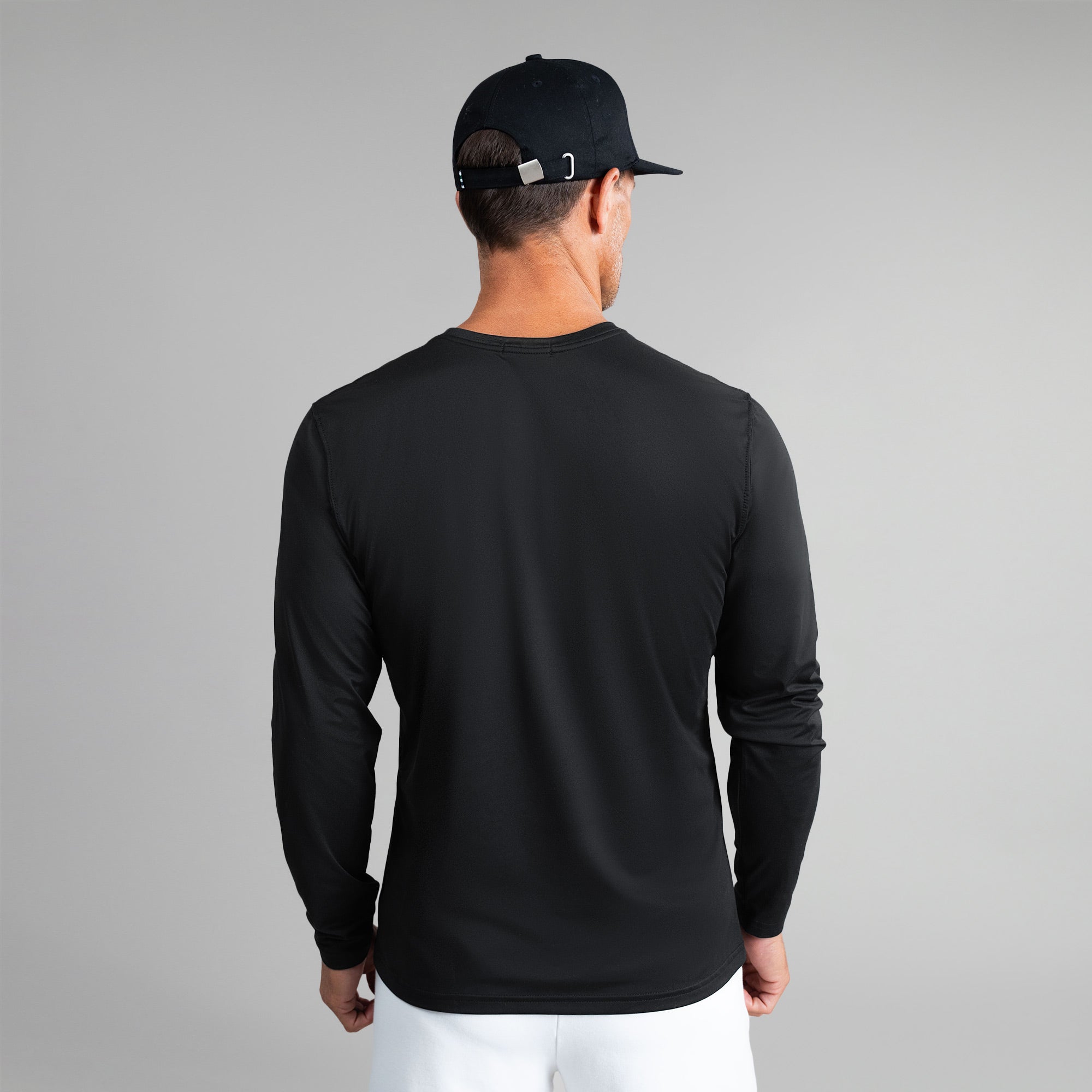 Tags:(6'0" - 180 lbs|Medium) custom t-shirt tee model Tyler in Black