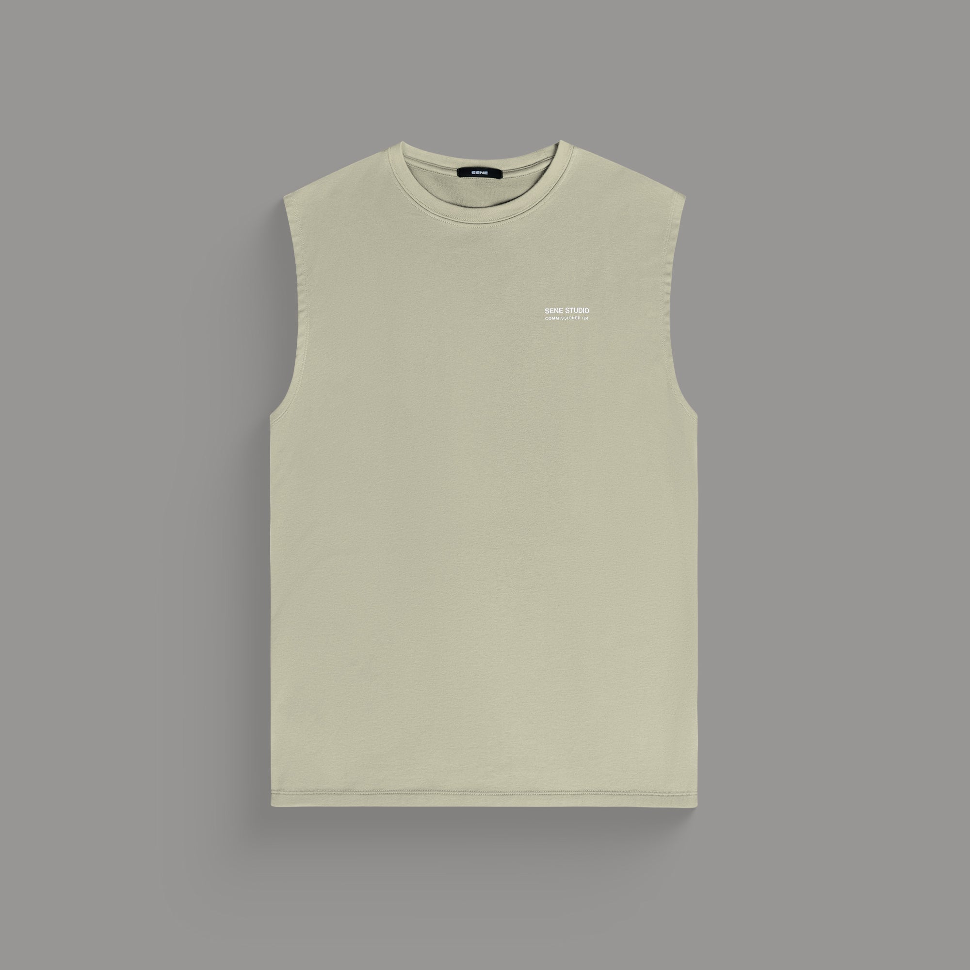 Tags:(6'0" - 180 lbs|Medium) custom t-shirt tee model Tyler in Mist