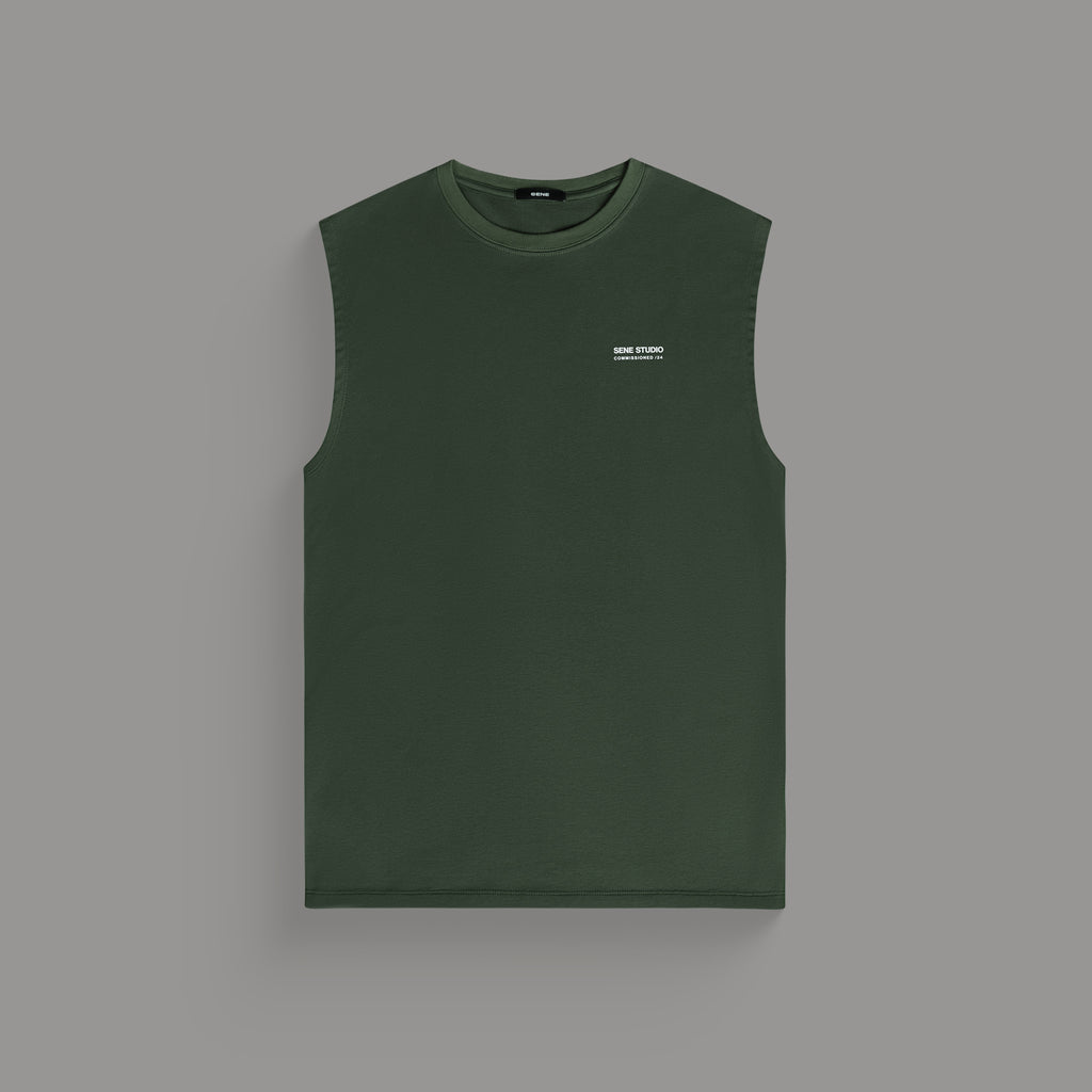 Tags:(6'0" - 180 lbs|Large) custom t-shirt tee model Tyler in Moss