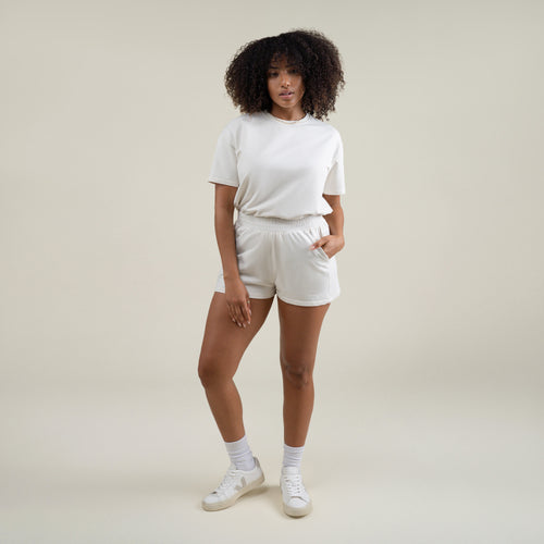 Custom pullover model Melissa in Bone