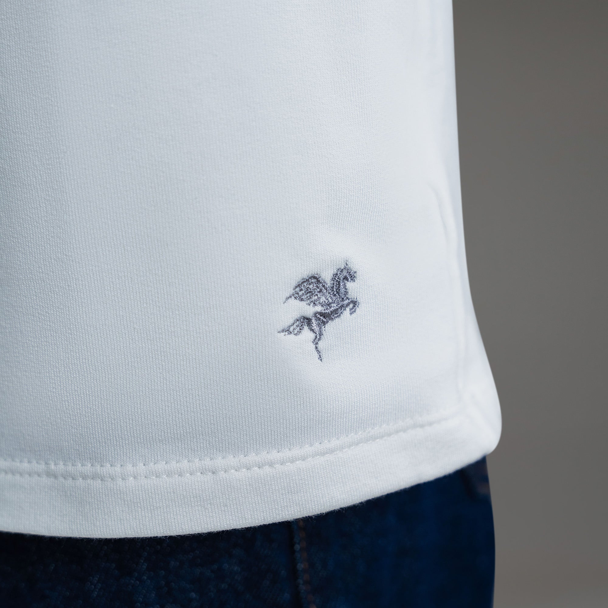 Tags:(6'0" - 180 lbs) custom t-shirt tee model Tyler in White