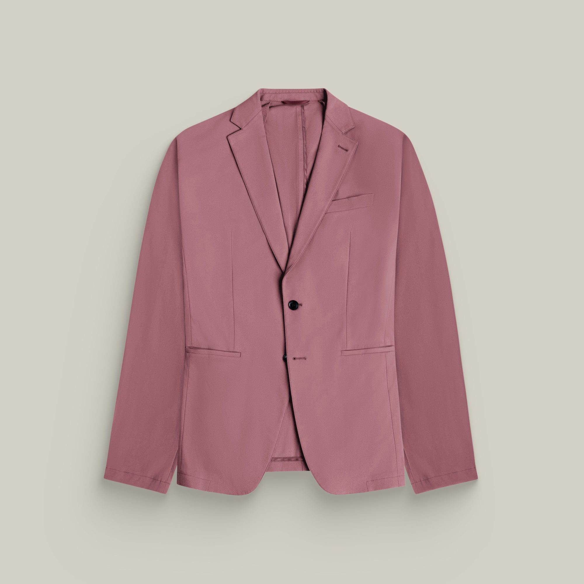 Tags:(6'0"|180 lbs) Bespoke custom athleisure technical men's suit los angeles model Tyler in Desert Rose