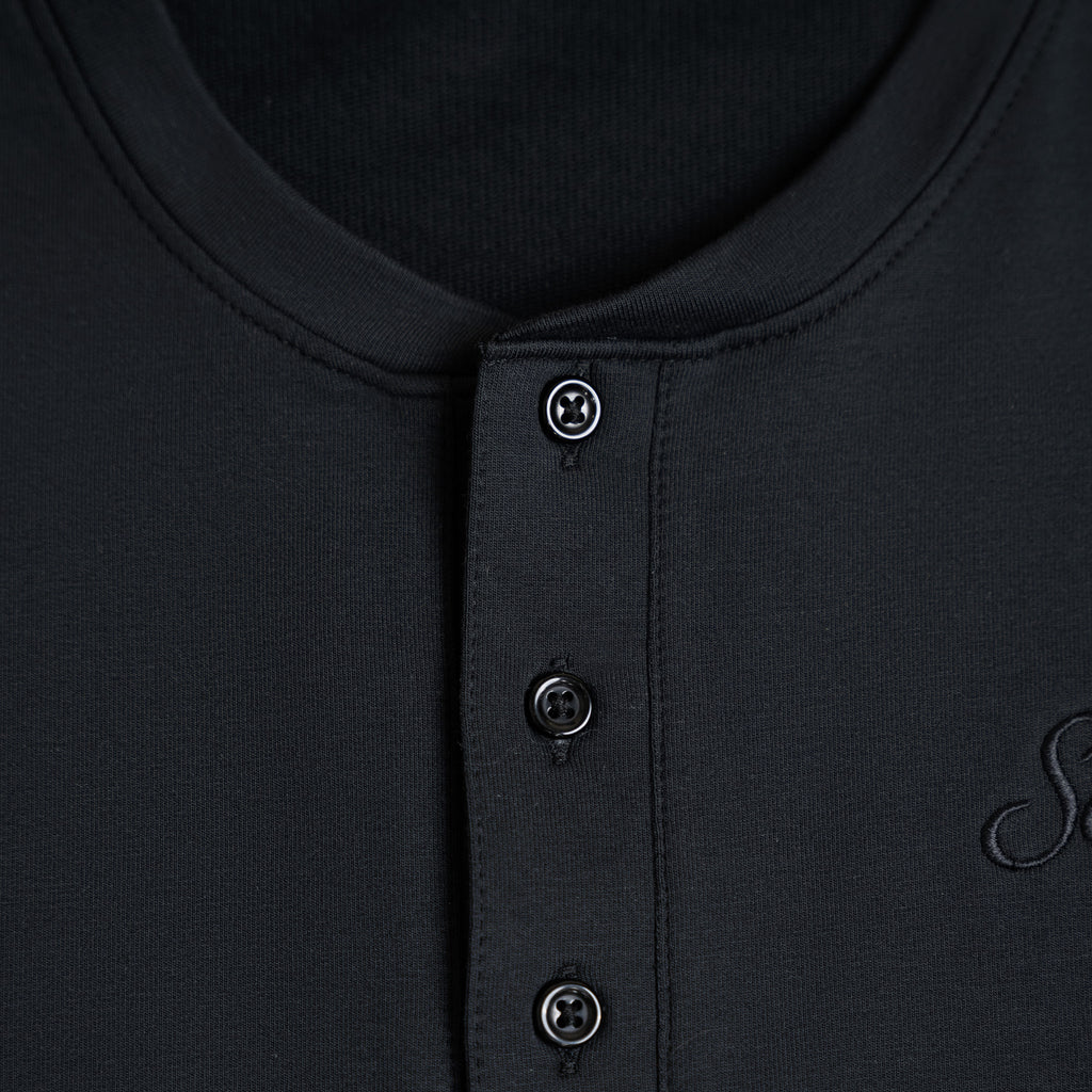 Tags:(6'0" - 180 lbs|Medium) custom t-shirt tee model Tyler in Black