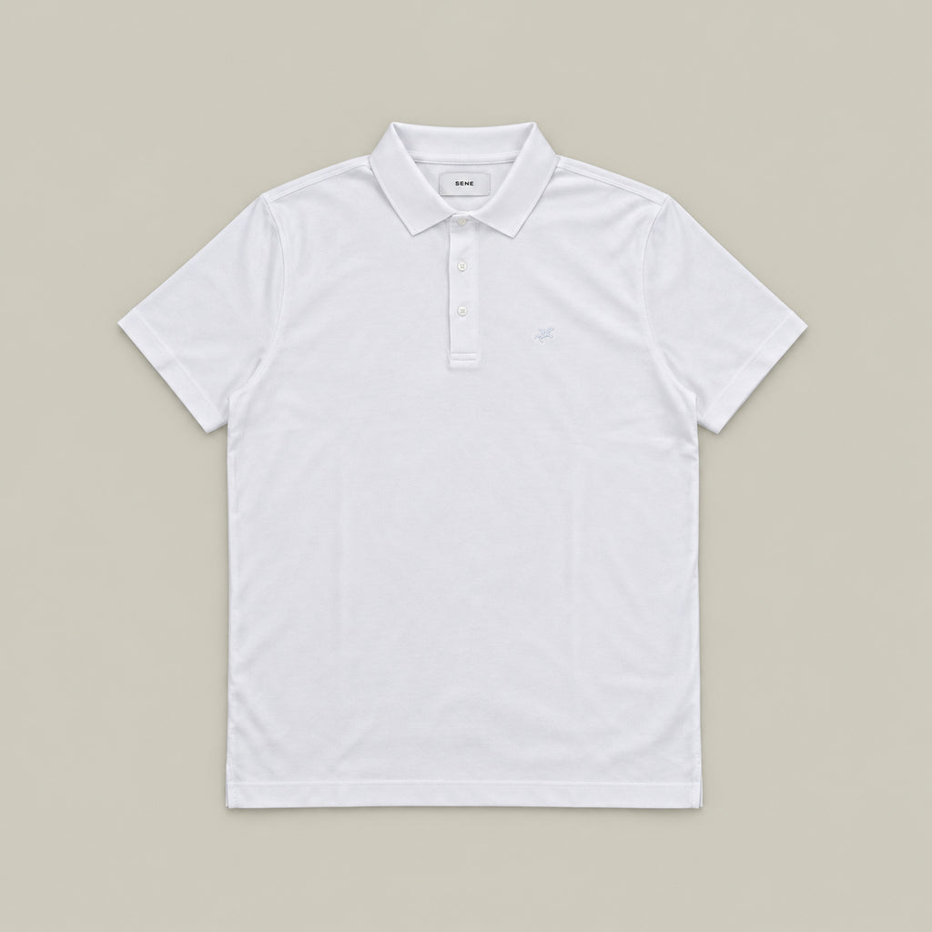 Pima Reserve Polo model Matteo in White