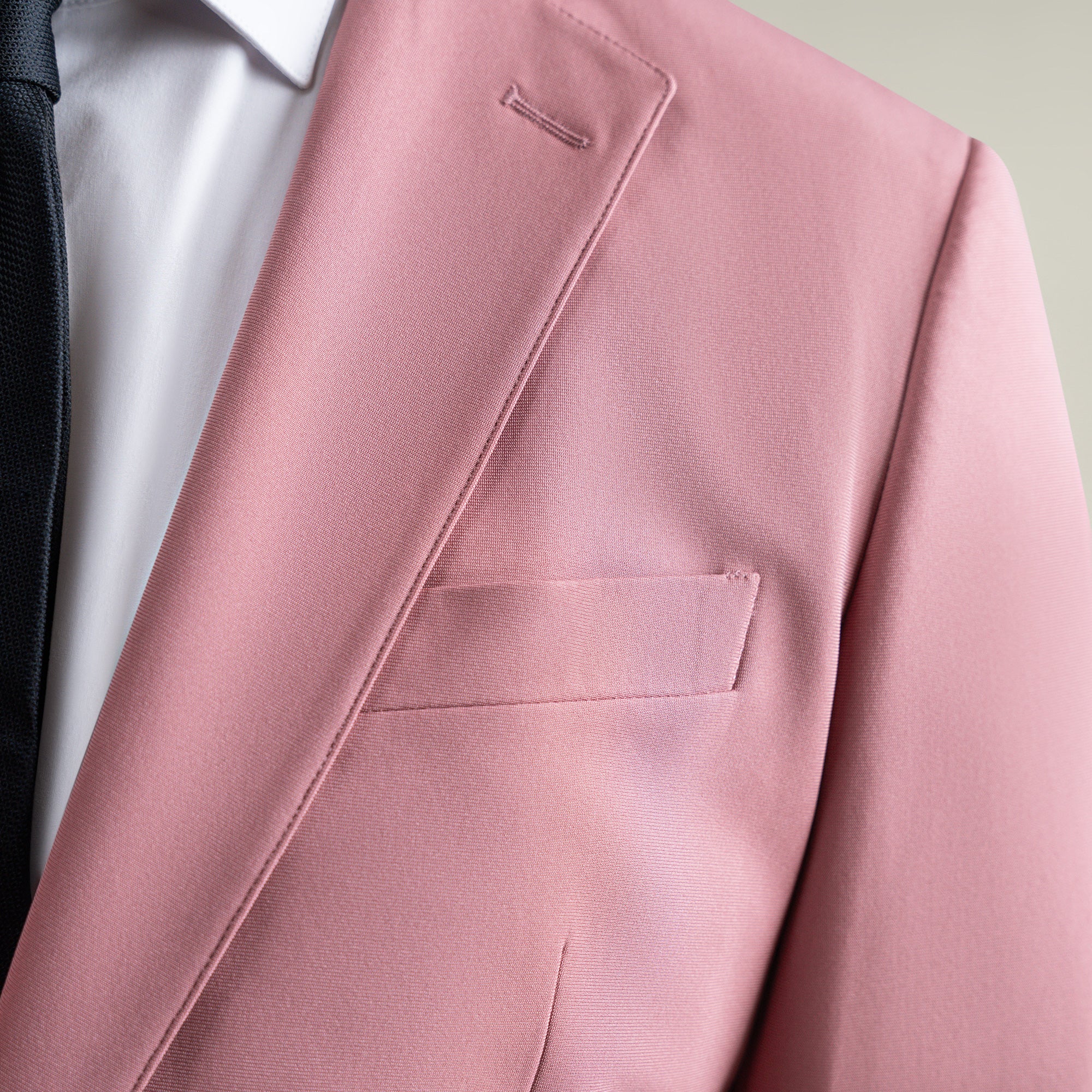 Tags:(6'1"|165) Bespoke custom athleisure technical athletic stretch suit los angeles model Jessey in Desert Rose