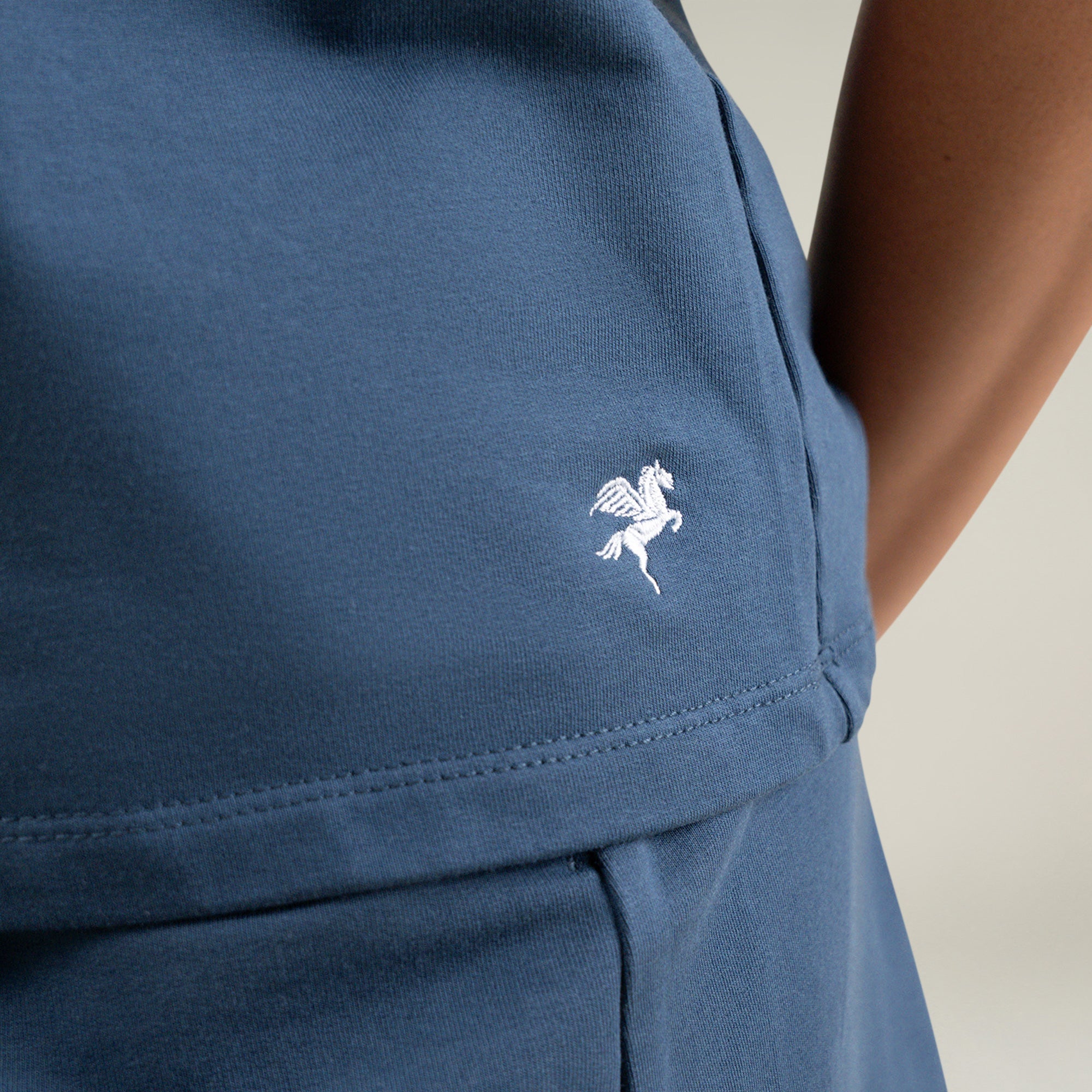  custom t-shirt tee model Melissa in Deep Sea