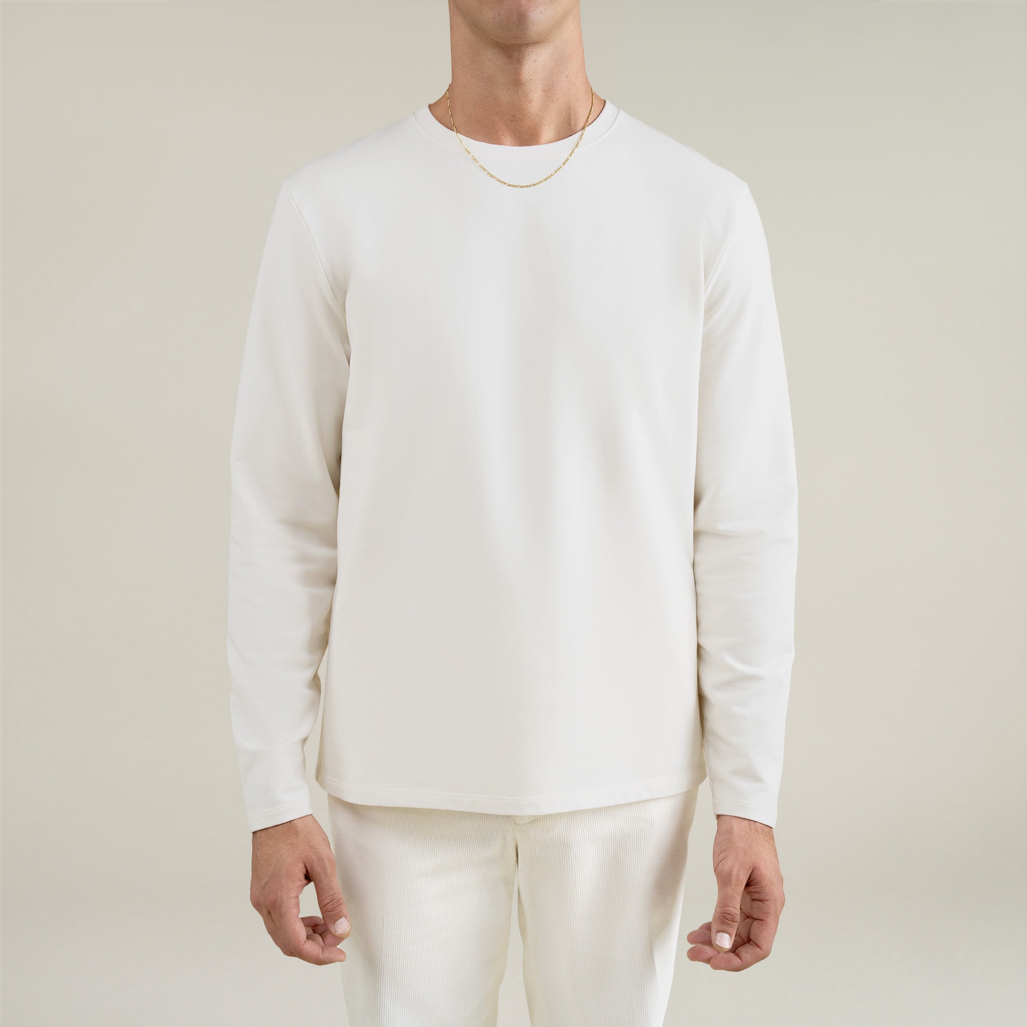 Tags:(Large | 6'1" - 165) Custom t-shirt tee model Jessey in Bone