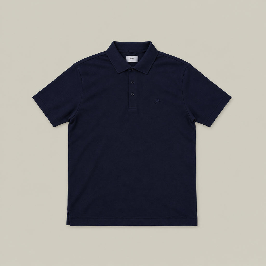 Pima Reserve Polo model Matteo in Navy