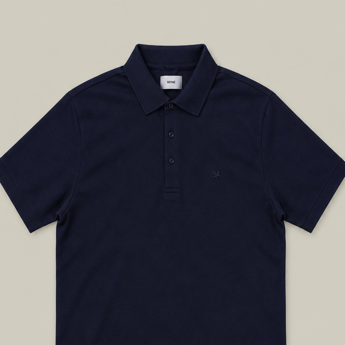 Pima Reserve Polo model Matteo in Navy