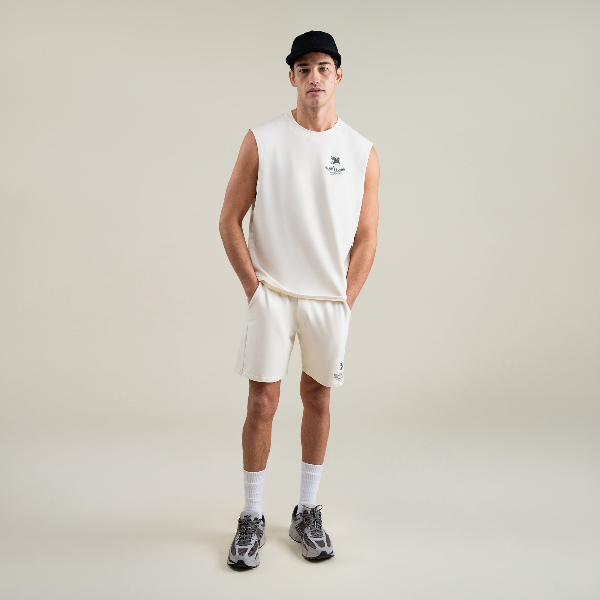 Tags:(Large | 6'1" - 165) Custom t-shirt tee model Jessey in Bone