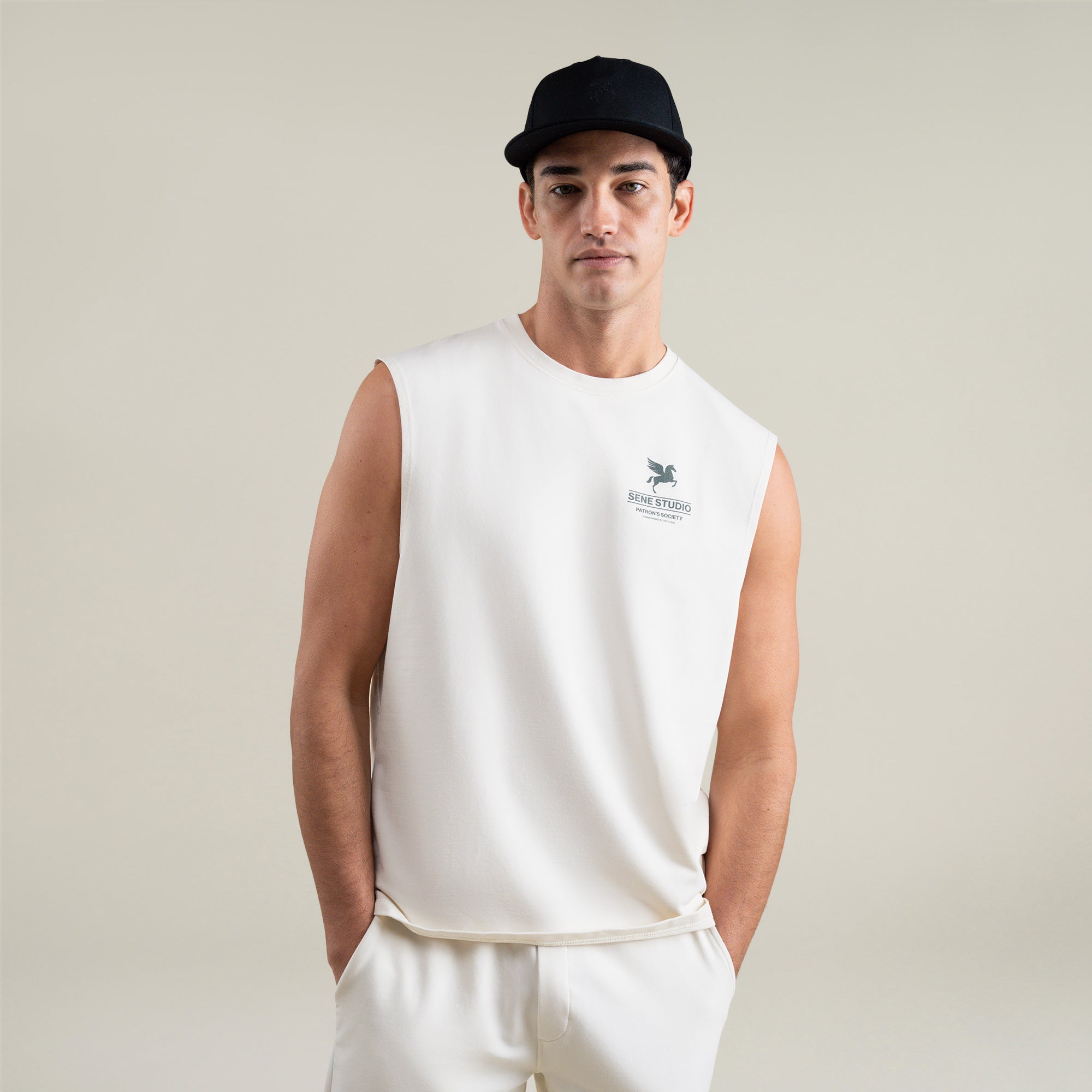 Tags:(Large | 6'1" - 165) Custom t-shirt tee model Jessey in Bone