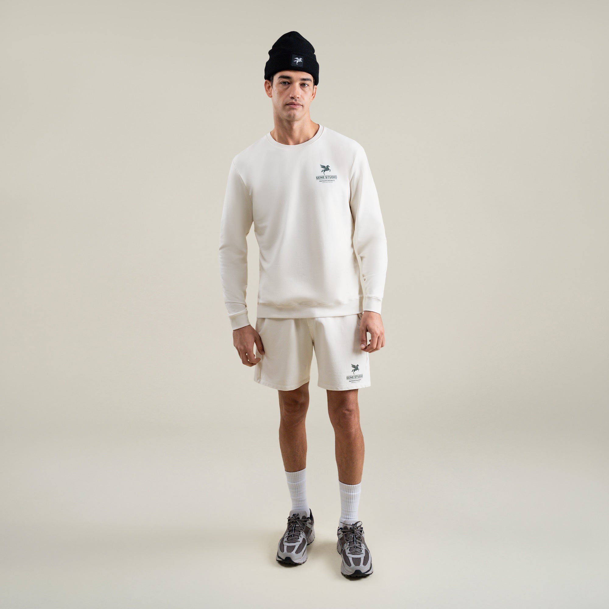 Tags:(Large | 6'1" - 165) Custom t-shirt tee model Jessey in Bone