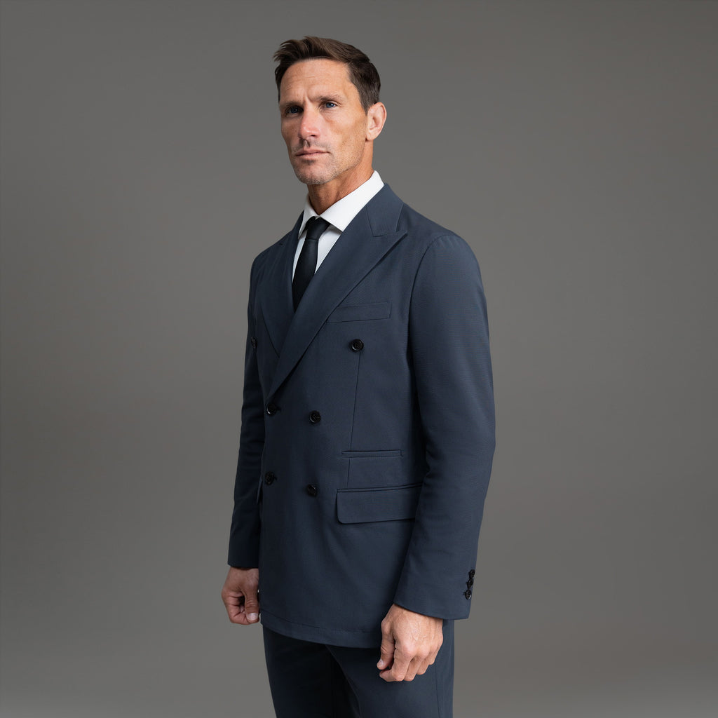 Tags:(6'0"|180 lbs) Bespoke custom linen men's suit los angeles model Tyler in Charcoal