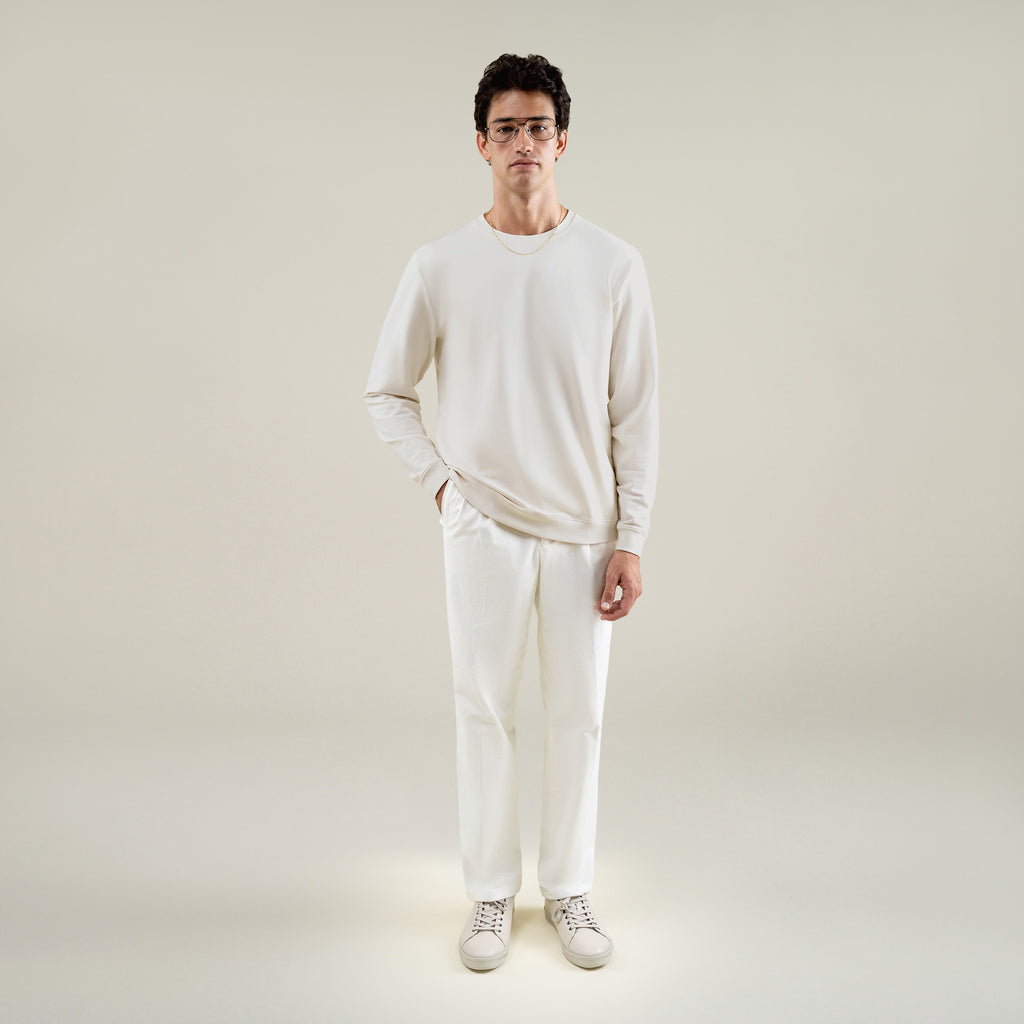 Tags:(6'1" - 165 lbs|Large) Custom t-shirt tee model Jessey in Bone