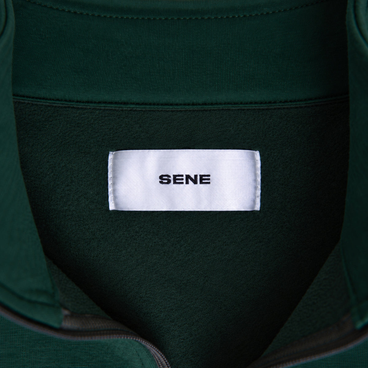 Evening Quarter-Zip model Guillermo in Forest