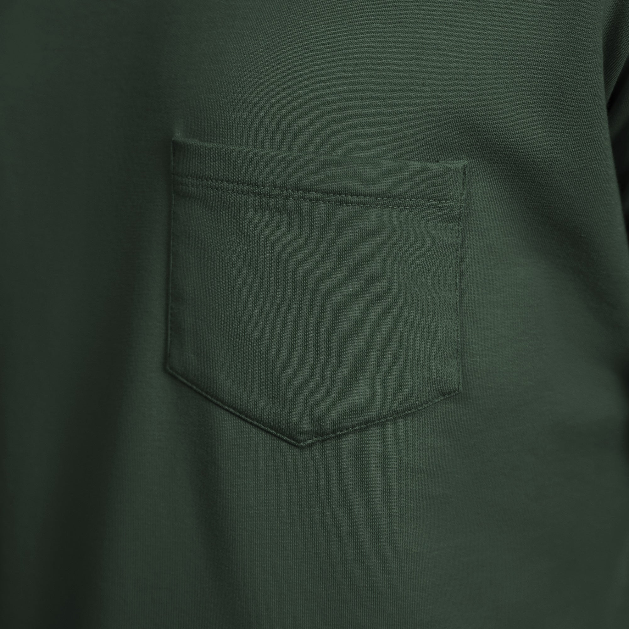 Tags:(6'0" - 180 lbs|Medium) custom t-shirt tee model Tyler in Moss