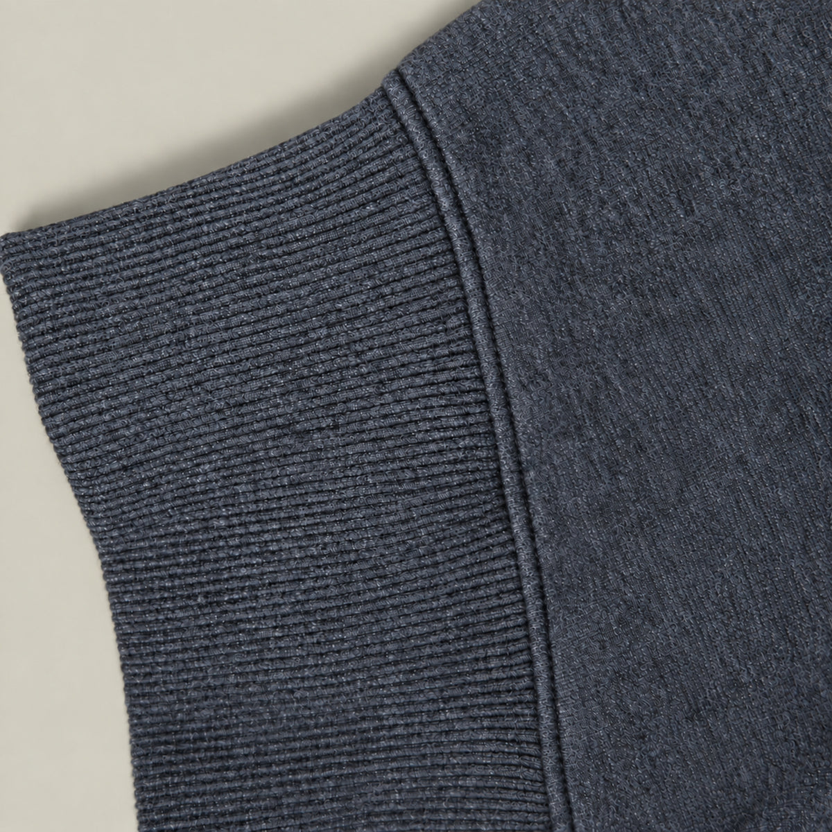 Evening Quarter-Zip model Guillermo in Graphite