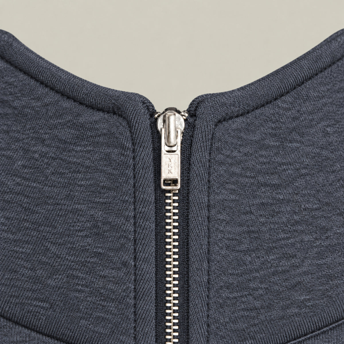 Evening Quarter-Zip model Guillermo in Graphite