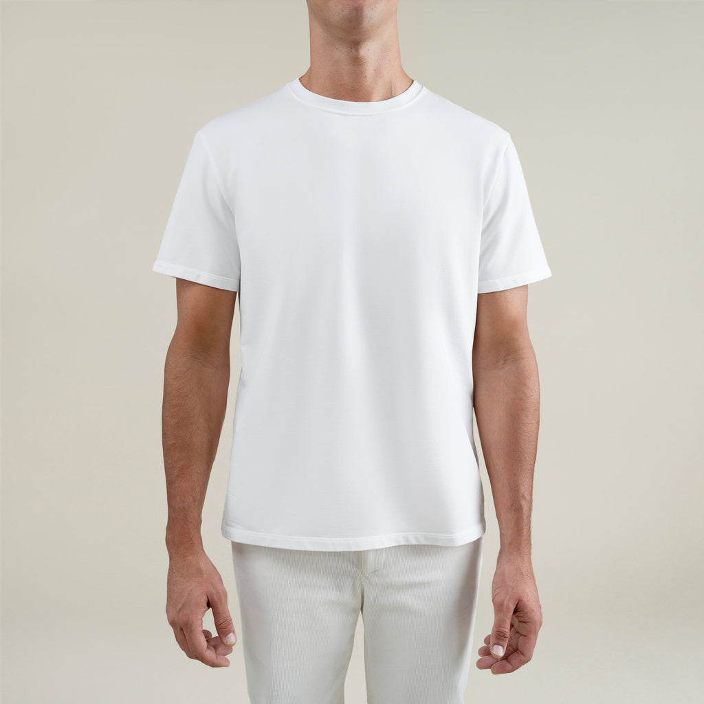 Tags:(6'1" - 165 lbs|Large) Custom t-shirt tee model Jessey in White