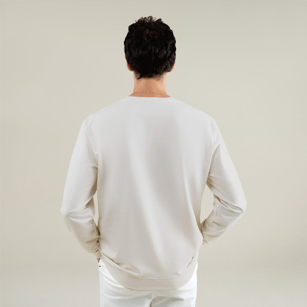 Tags:(6'1" - 165 lbs|Large) Custom t-shirt tee model Jessey in Bone