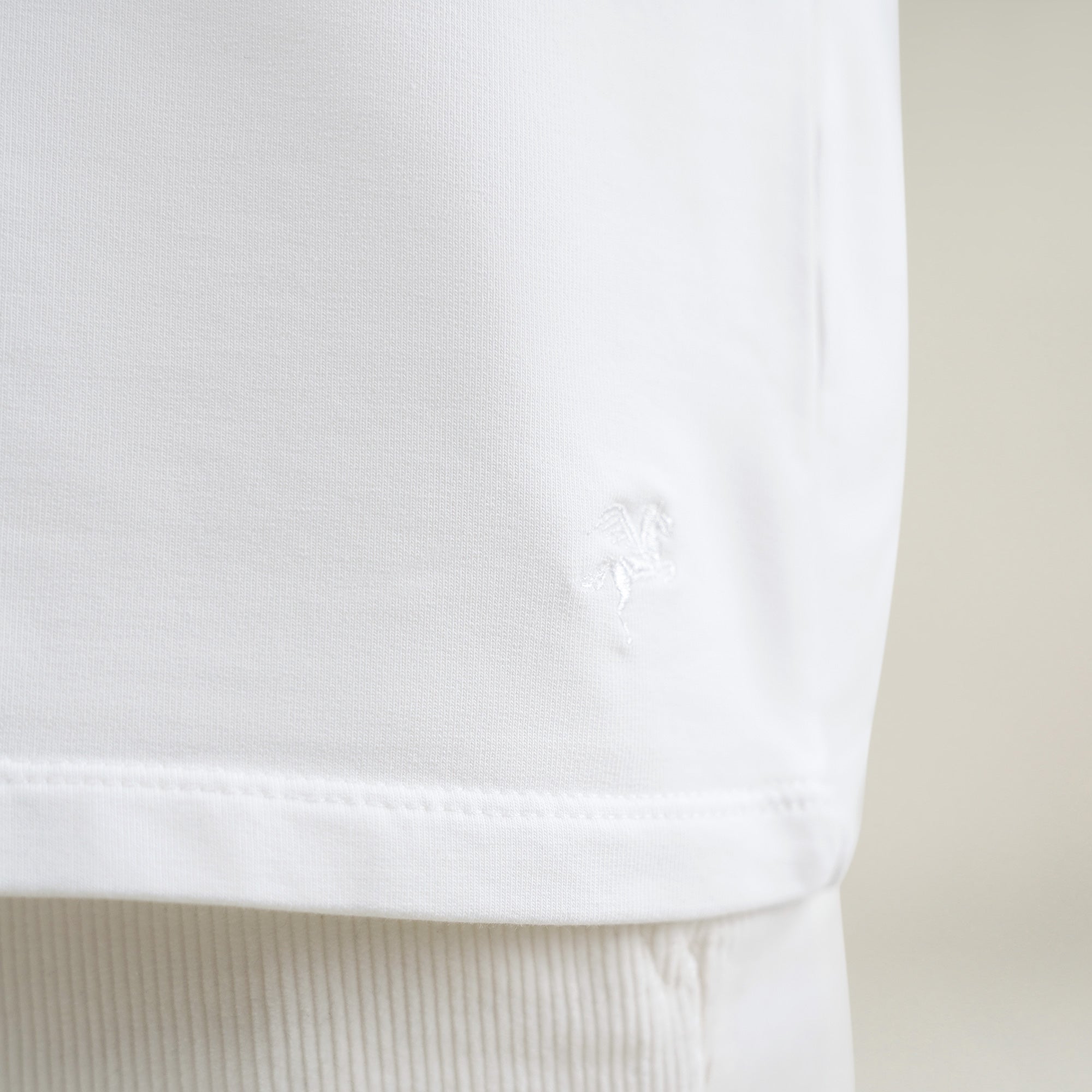 Tags:(6'1" - 165 lbs|Large) Custom t-shirt tee model Jessey in White