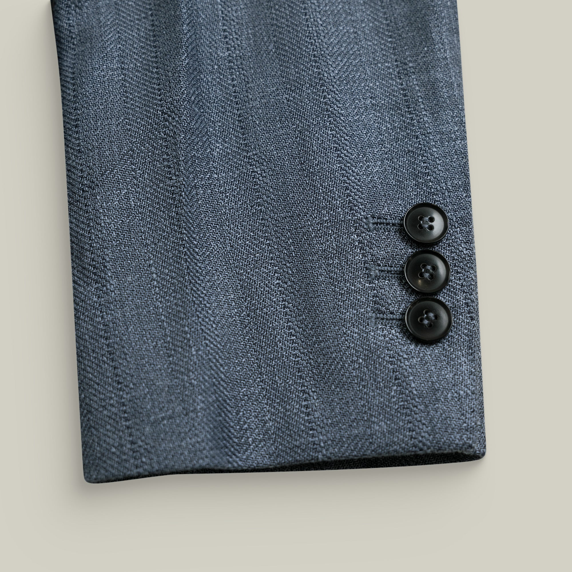 Solano Wool Linen Silk Blazer model tyler in zuma