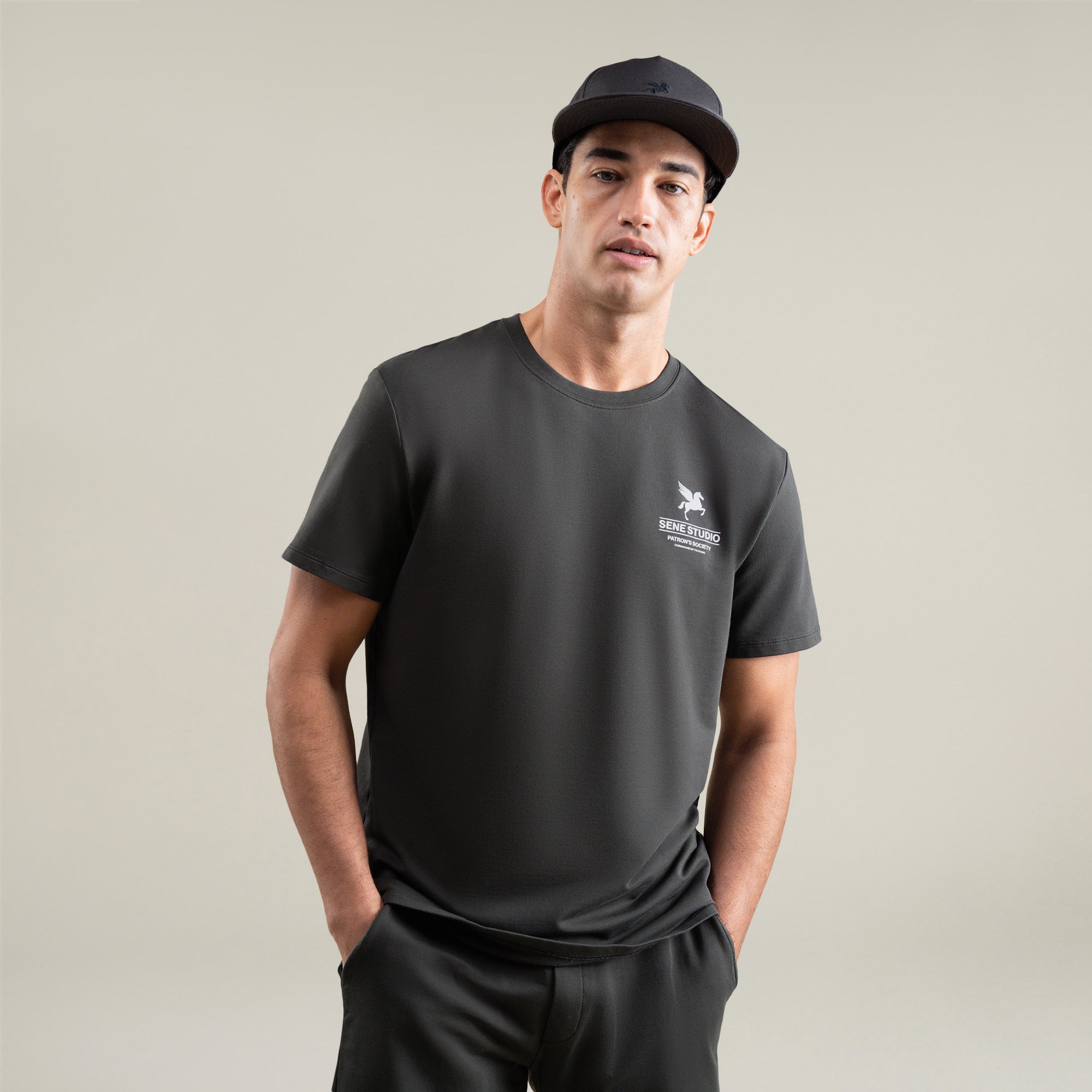 Tags:(Large | 6'1" - 165) Custom t-shirt tee model Jessey in Smoke
