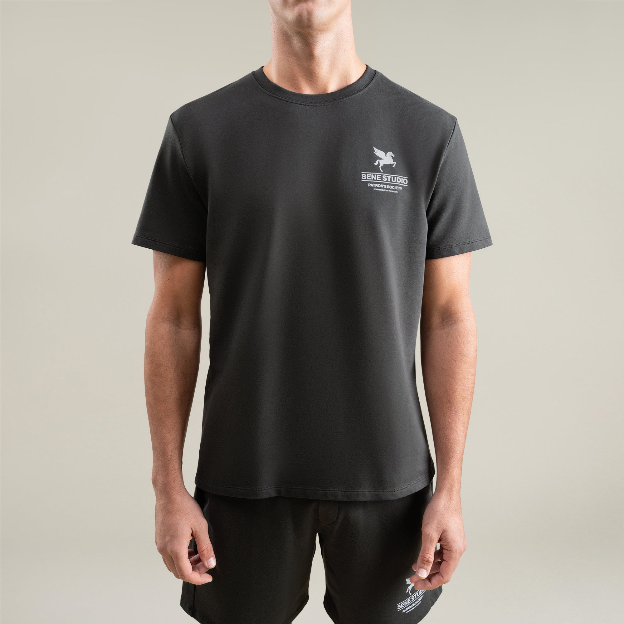 Tags:(Large | 6'1" - 165) Custom t-shirt tee model Jessey in Smoke