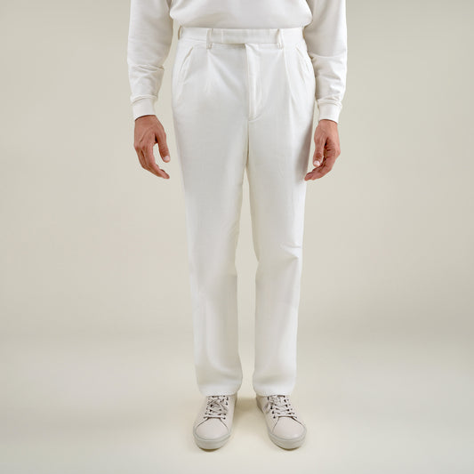 Tags:(Large | 6'1" - 165) Custom Peak Lapel Tuxedo model Jessey in White