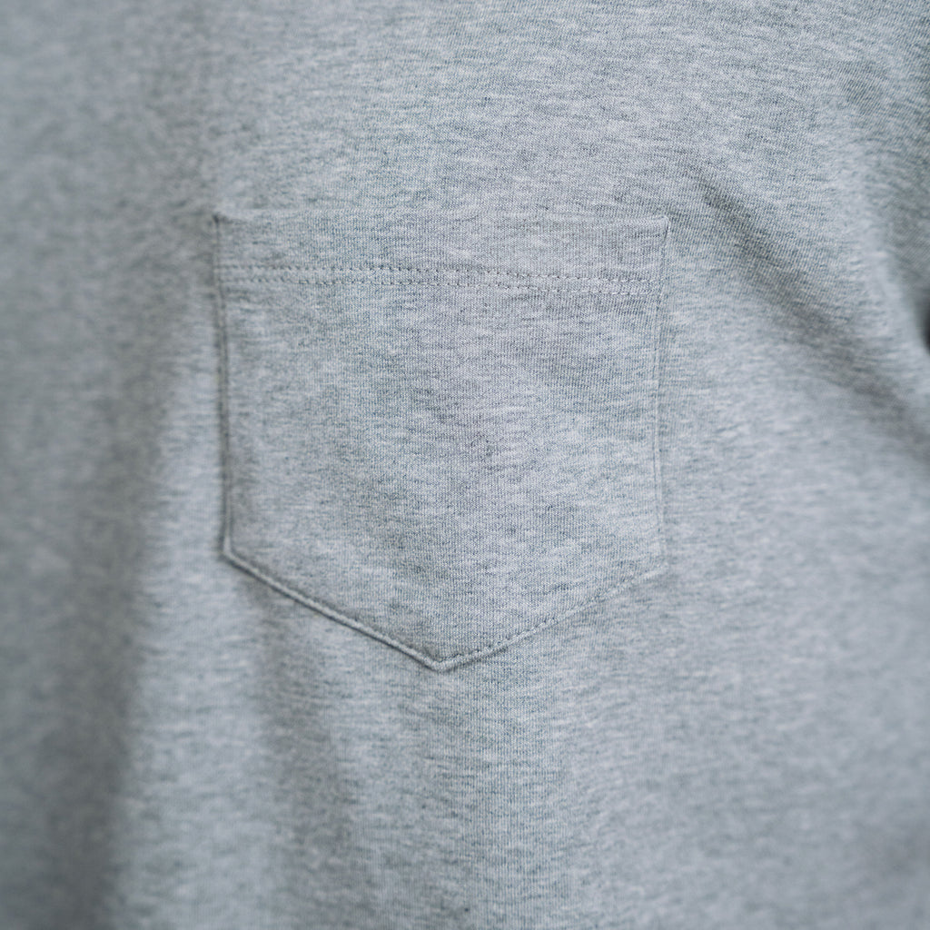 Tags:(6'0" - 180 lbs|Medium) custom t-shirt tee model Tyler in Heather Gray