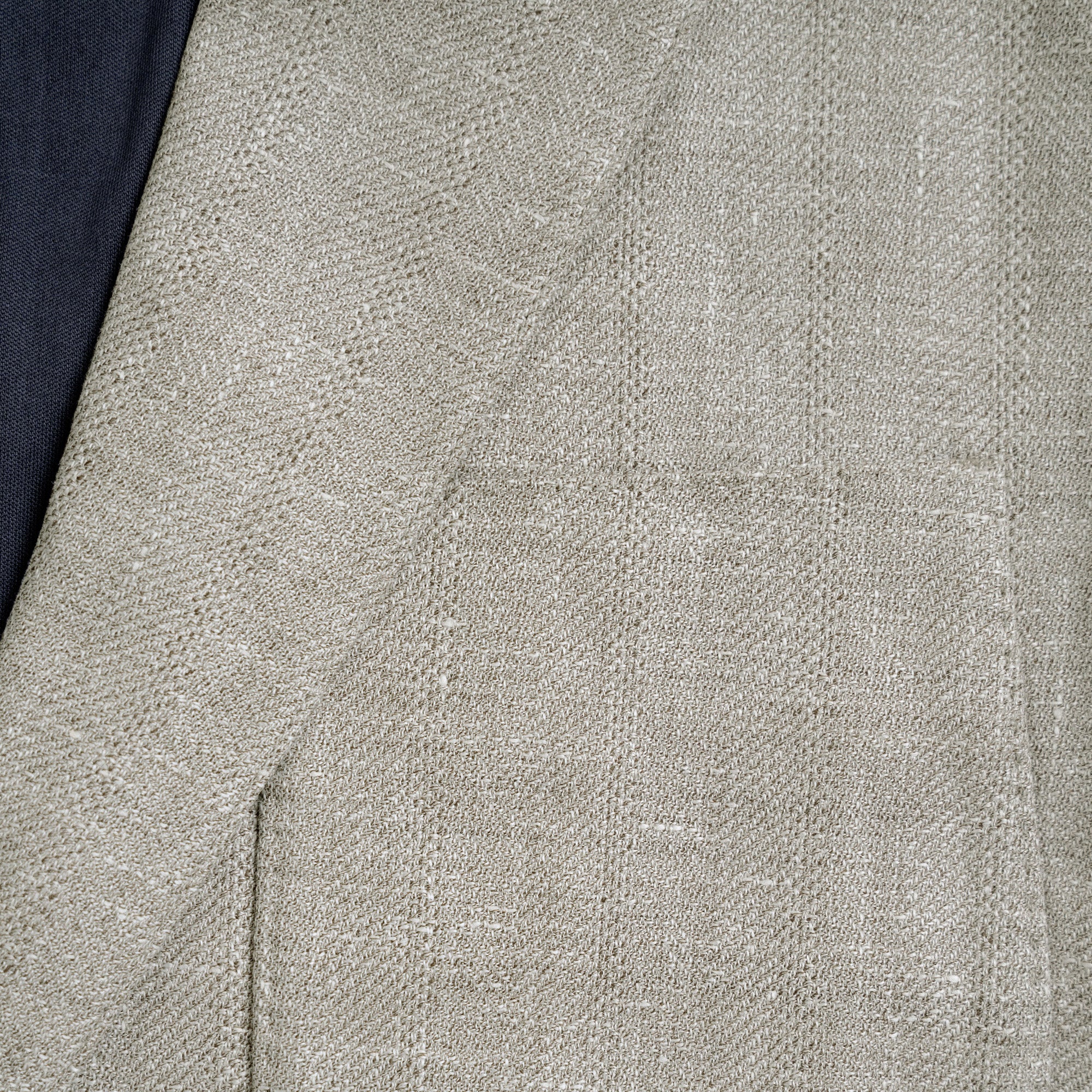 Solano Wool Linen Silk Blazer model tyler in Shoreline